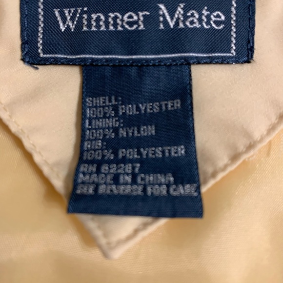 Ladies Vest light yellow Winner Mate - Picture 5 of 5